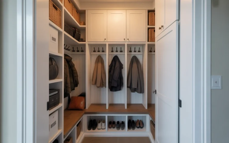 Mudroom Storage Ideas for Small Homes