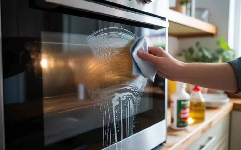 Oven Door Cleaning Hacks