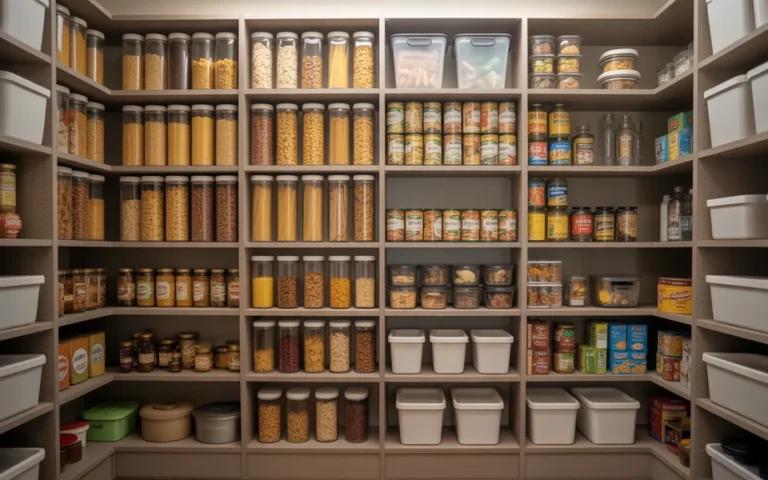 Pantry Shelf Organization Ideas