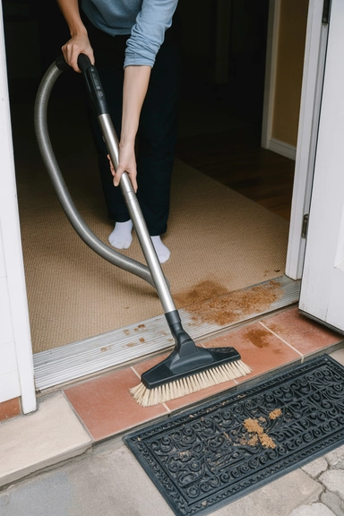 Refreshing Carpet Near Entryways