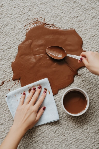 Removing Chocolate Stains from Carpet