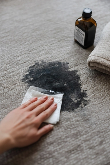 Removing Ink Stains Before They Spread