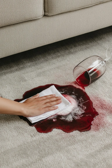 Removing Red Wine Stains Before They Set