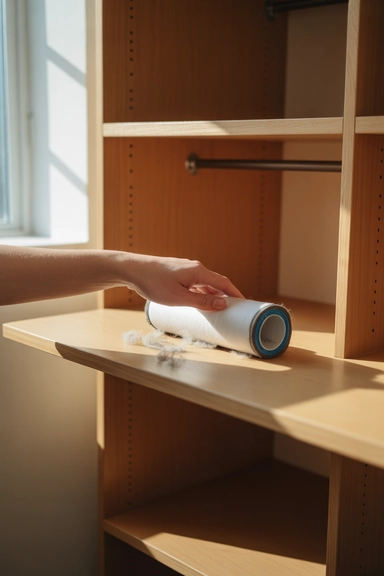 Run a Lint Roller Across Every Shelf