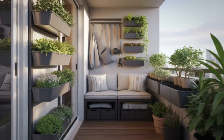 Small Balcony Storage Ideas