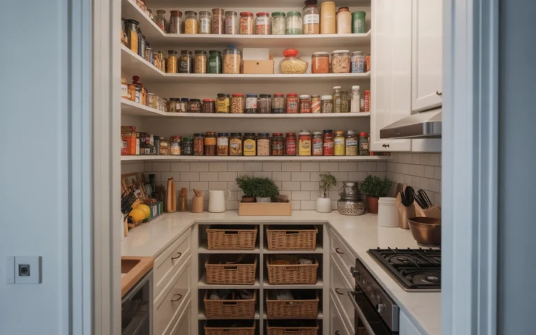 21 Small Kitchen Pantry Ideas That Save Space