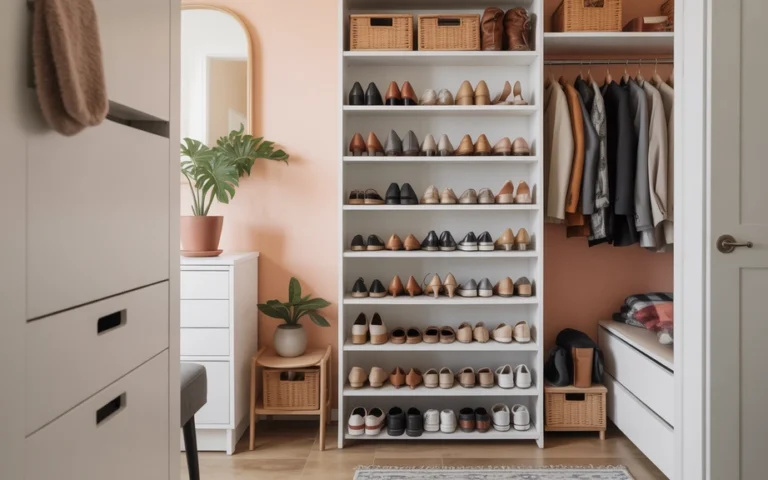 Smart Shoe Storage Ideas for Small Spaces