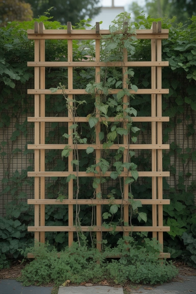 Install a Trellis and Plant a Climber