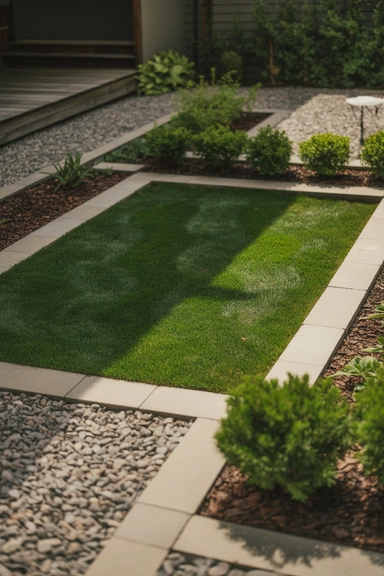 Small Lawn Patch Instead of Full Coverage