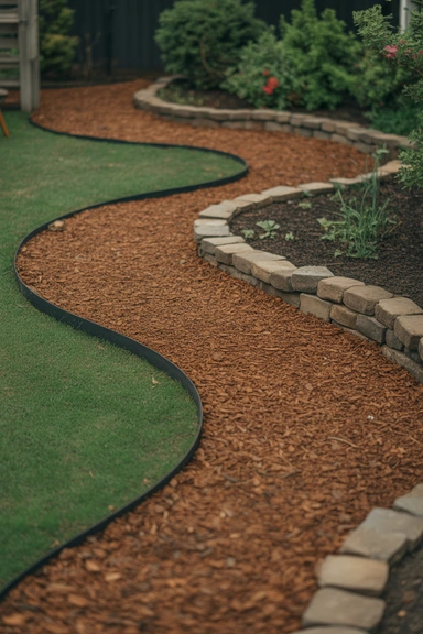 Use Mulch Paths to Connect Your Zones