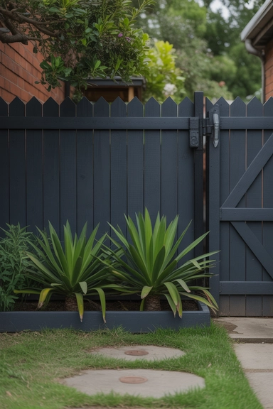 Paint Your Fence and Watch the Yard Transform