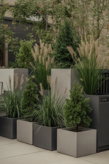 Container Privacy Screens for Renters