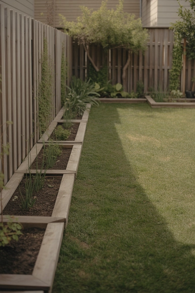 The Problem With Planting Beds Along Every Fence Line