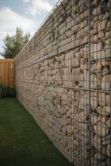 Gabion Walls as a Modern Privacy Feature
