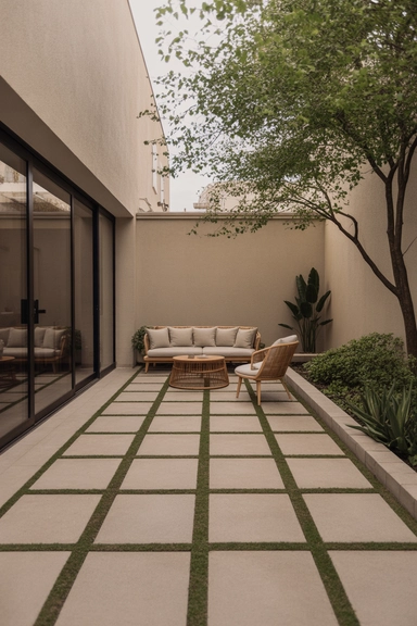 Keep the Paving Pattern Simple