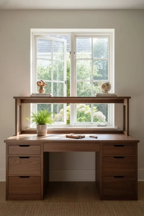 The Window Ledge as Workspace