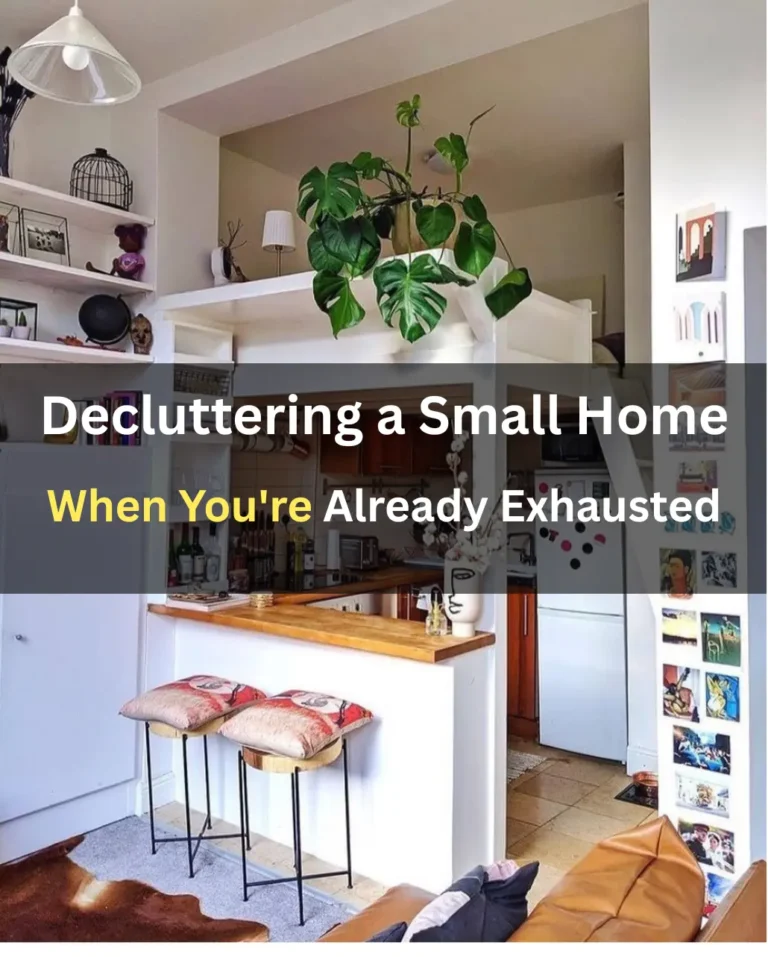 Decluttering a Small Home