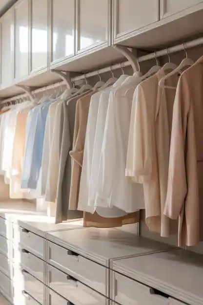 21 Best Way to Organize Clothes in Closet (Step-by-Step) 5 Use Uniform Hangers for Every Single Item