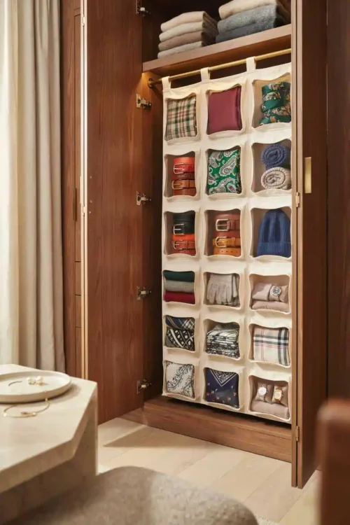 Hanging Organizers Keep Accessories From Tangling