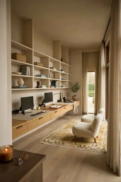 The Desk Along the Longest Wall