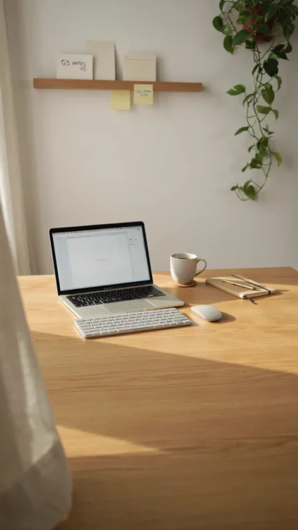 How to Organize a Small Home Office Desk Surface