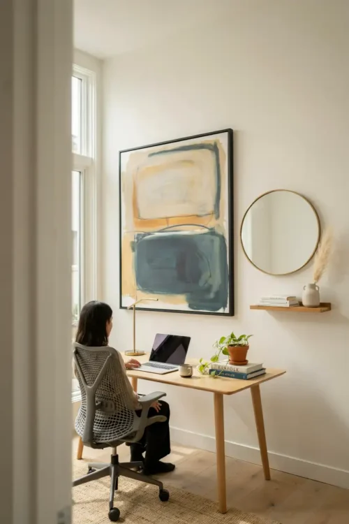 The Wall Every Home Office Gets Wrong