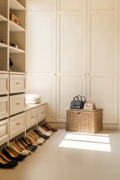 21 Best Way to Organize Clothes in Closet (Step-by-Step) 11 Use the Floor Zone Intentionally