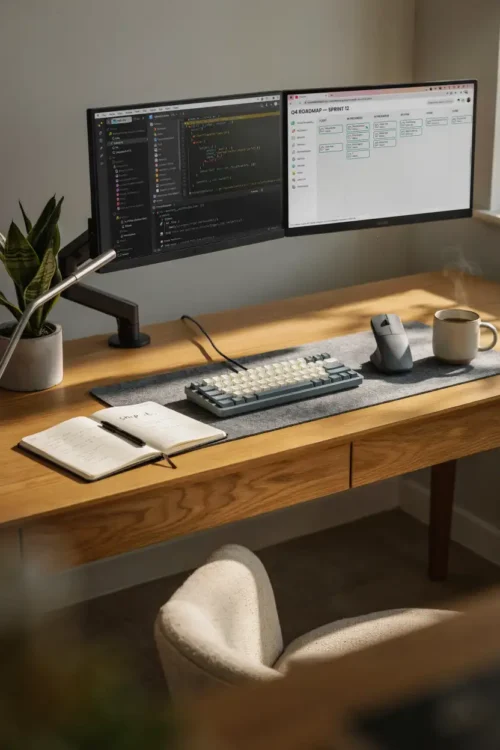 The Second Monitor That Stops Tab Chaos