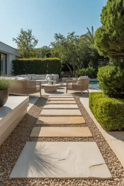 15 Backyard Lounge Ideas for a Relaxing Outdoor Setup 14 Ground Surface That Works Under the Setup