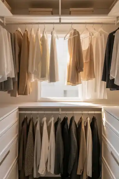 21 Best Way to Organize Clothes in Closet (Step-by-Step) 14 Hang Heavy Items Low, Light Items High