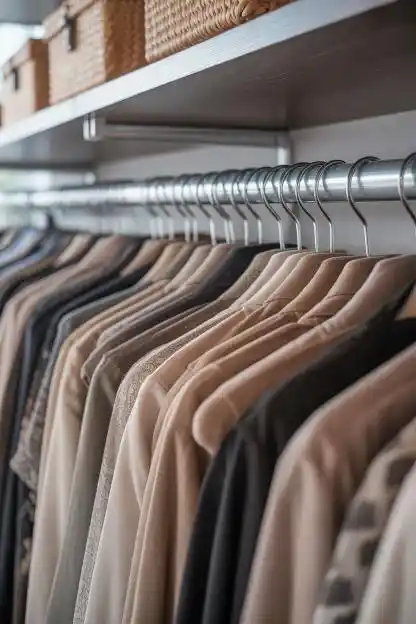 Slim Velvet Hangers From Budget Stores
