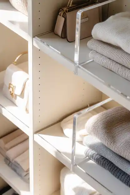 Shelf Dividers That Turn One Shelf Into Many