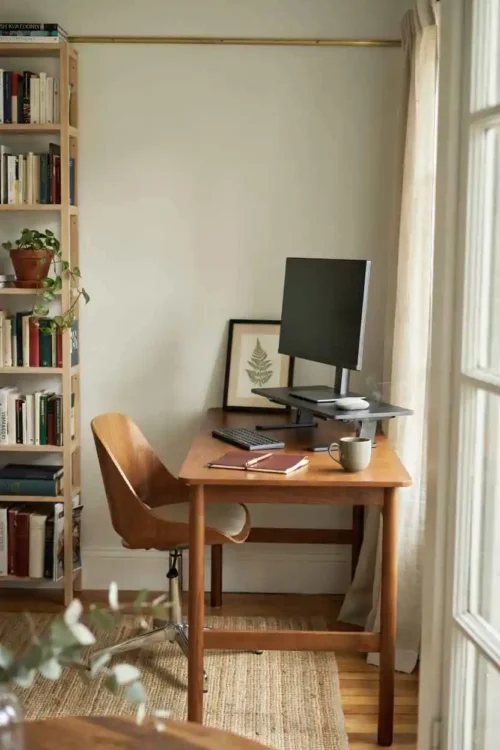 The Standing Desk Converter on a Small Surface