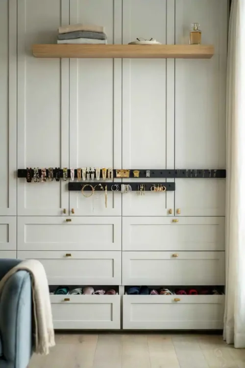 23 Small Closet Organization Ideas That Maximize Every Inch 18 Magnetic Strips for Metal Items That Disappear