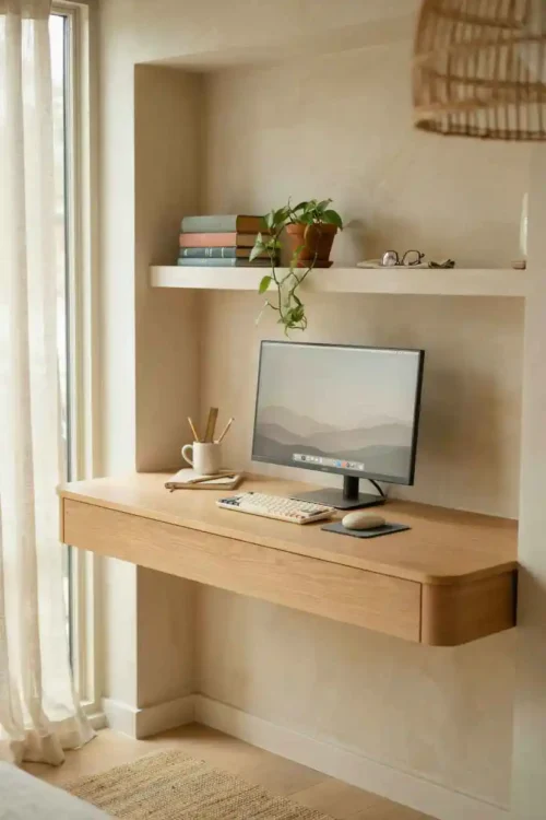 The Desk With Cable Management Built In