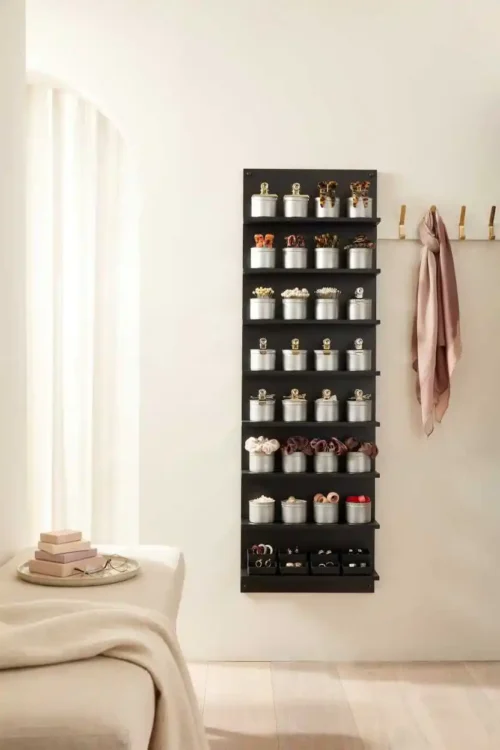 27 DIY Closet Organization Ideas Anyone Can Build 19 Magnetic Spice Rack for Small Metal Items