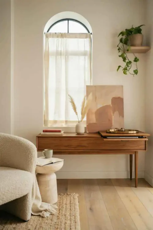 The Convertible Desk That Becomes a Console Table