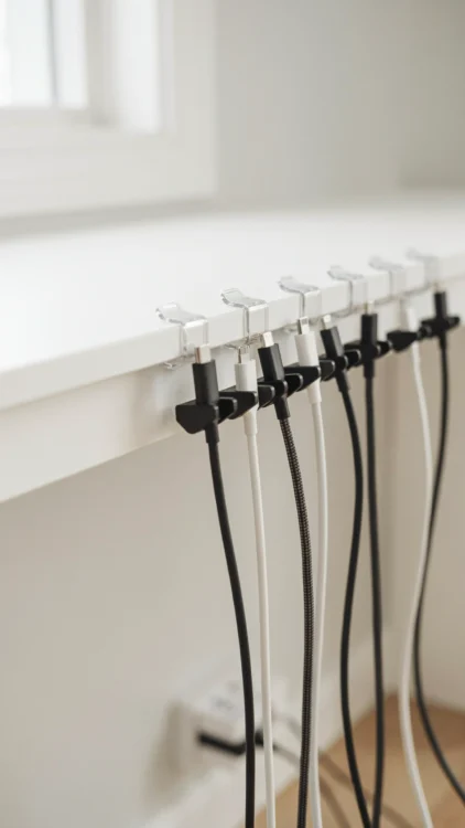 Cord Clips and Adhesive Hooks