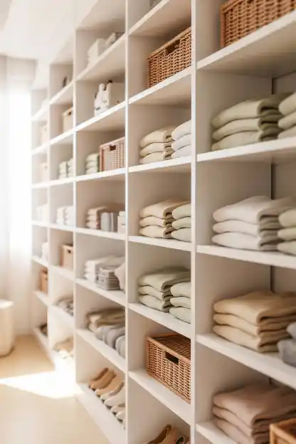 Freestanding Shelving Units That Don't Touch Walls