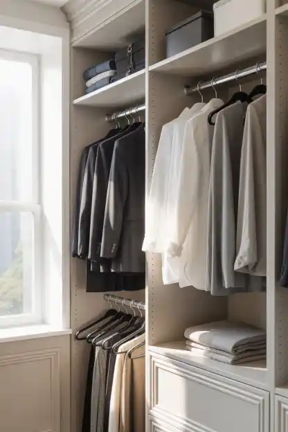 23 Closet Organization Tips and Tricks That Actually Work 3 The Hanger Color Code Nobody Talks About