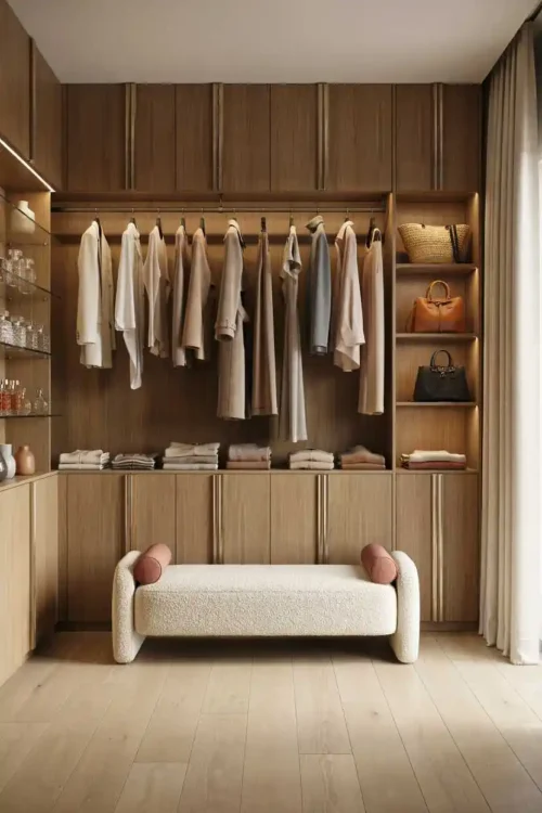 Matching Hangers Create Instant Visual Calm