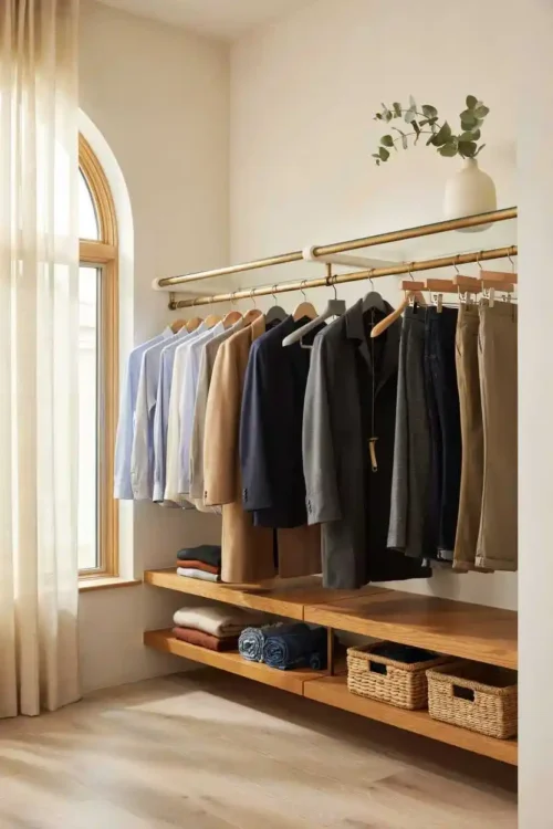 27 DIY Closet Organization Ideas Anyone Can Build 21 PVC Pipe Dividers for Organized Rod Sections