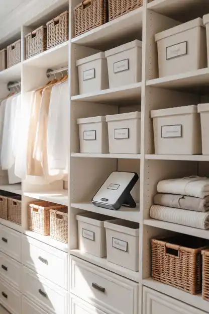 23 Closet Organization Tips and Tricks That Actually Work 24 Labeling Is the Final Layer, Not the First