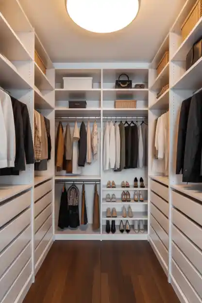 19 Master Closet Organization Ideas for a Stylish Space 5 Build Zones That Match Your Morning Routine
