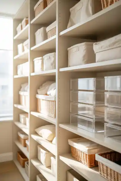 Stackable Bins and Baskets That Build Upward