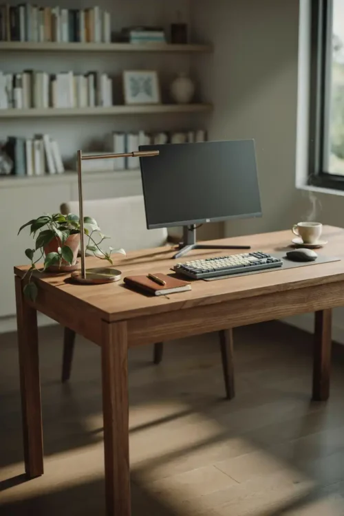 A Real Desk, Not a Folding Table