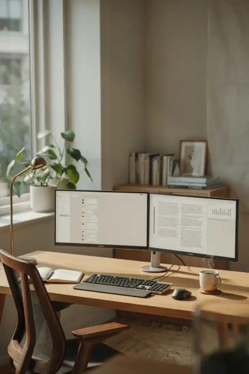 A Second Monitor for Side-by-Side Work