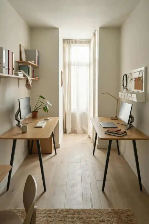 Desk and Shelving Combo Units