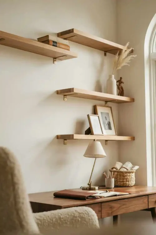 18 Home Office Decor Ideas for a Stylish Workspace 9 Framed Artwork That Reflects Your Work or Interests